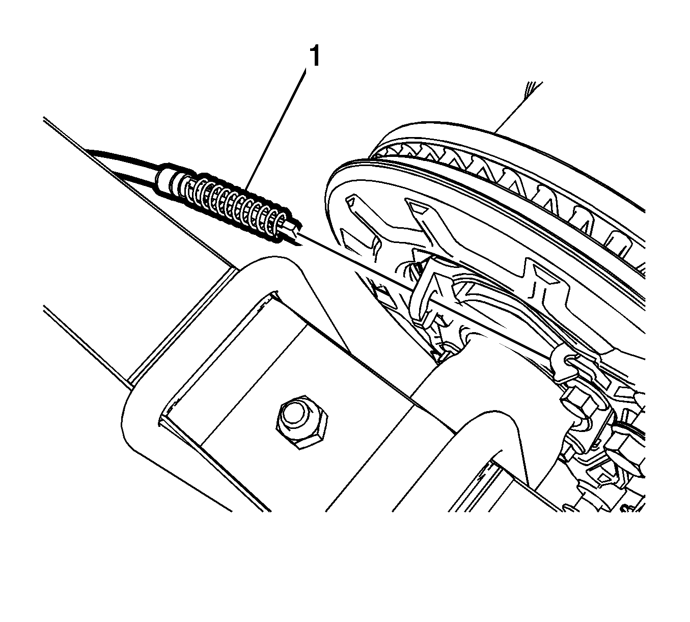 1355x1221 Parking Brake Rear Cable Replacement