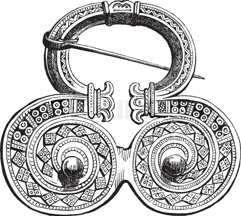 800x717 Brooch Is Made Out Of Brass And Is Used By Chinese Women, Vintage