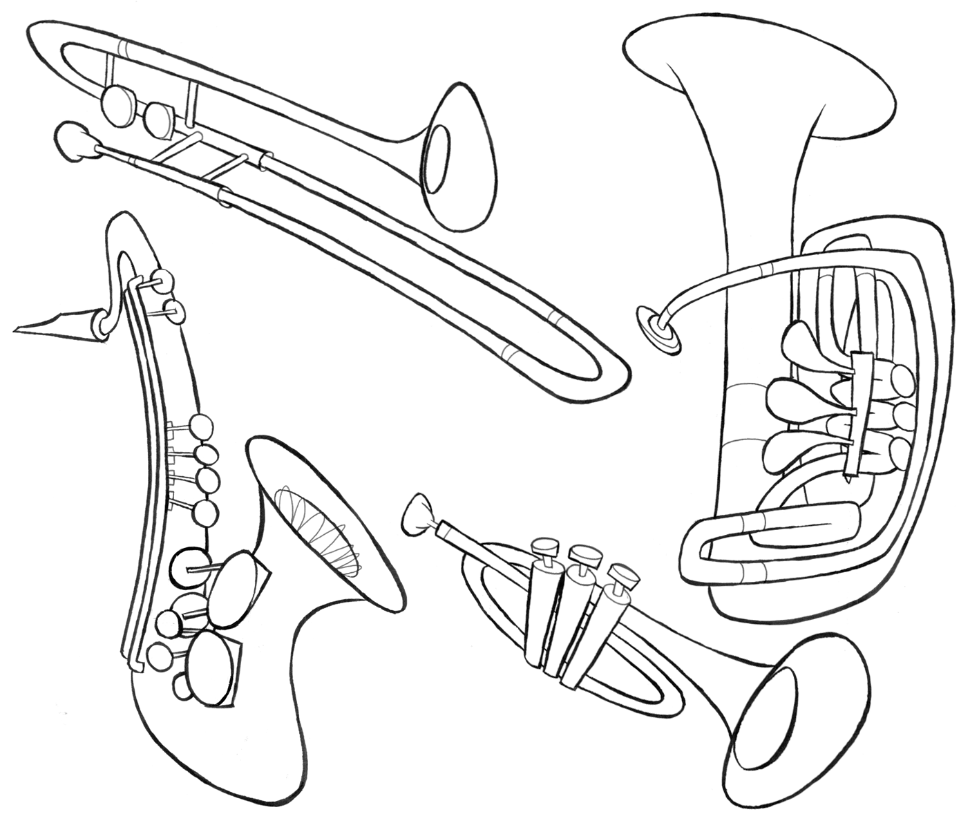 Brass Drawing at GetDrawings | Free download