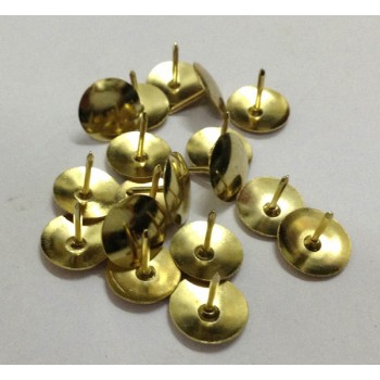 350x350 Brass Finish Drawing Pins