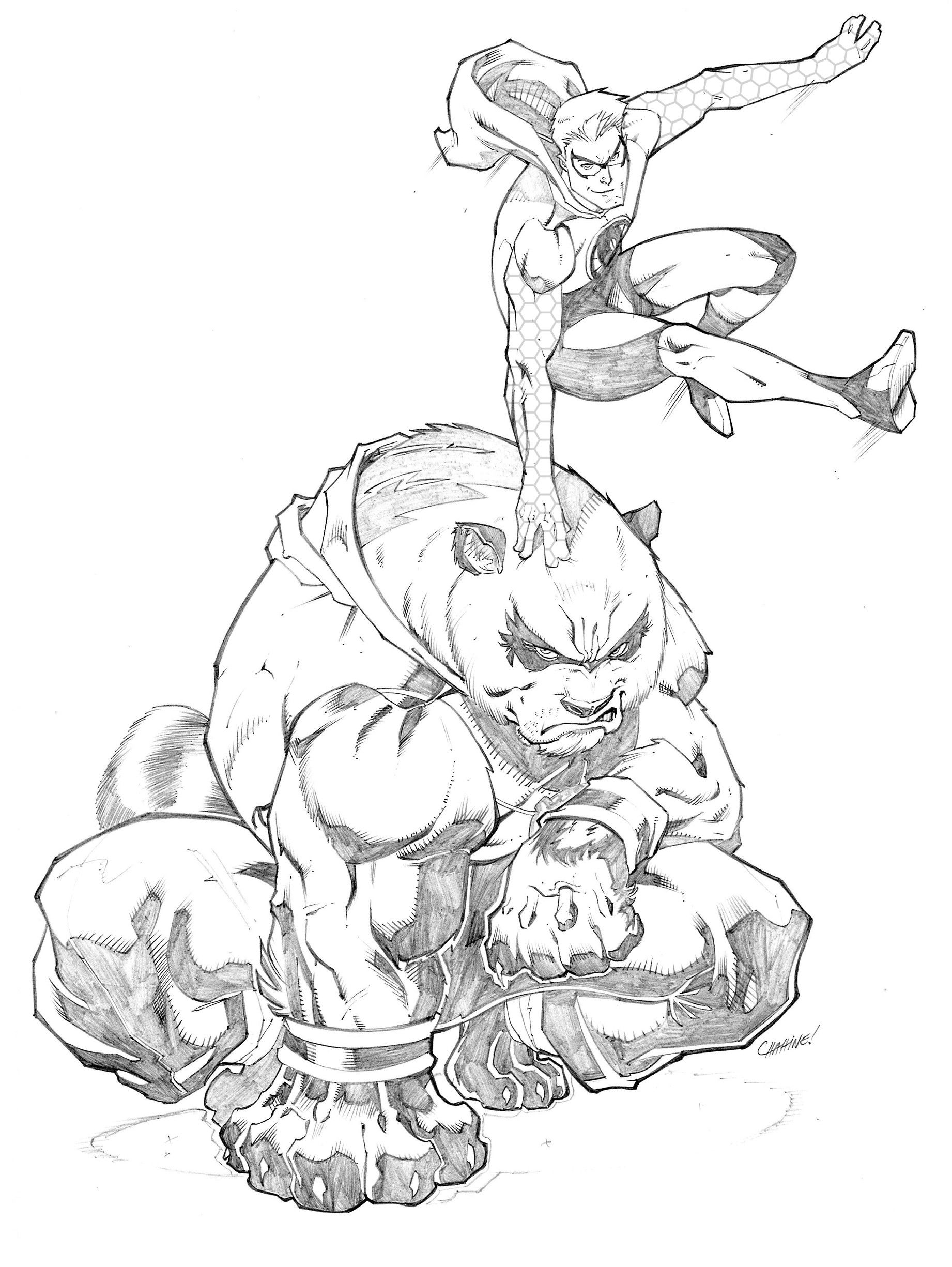 1842x2451 Battle Chasers Brass Demur Character By Ladjouze Chahine