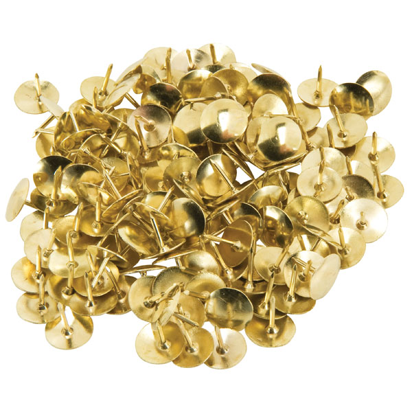 600x600 Rvfm Brass Drawing Pins