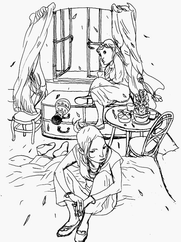 635x848 Fumio's World Speed Up Drawing Spring Breezes