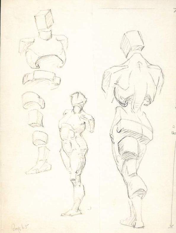 594x786 George B. Bridgman Drawings In Nrm Collections