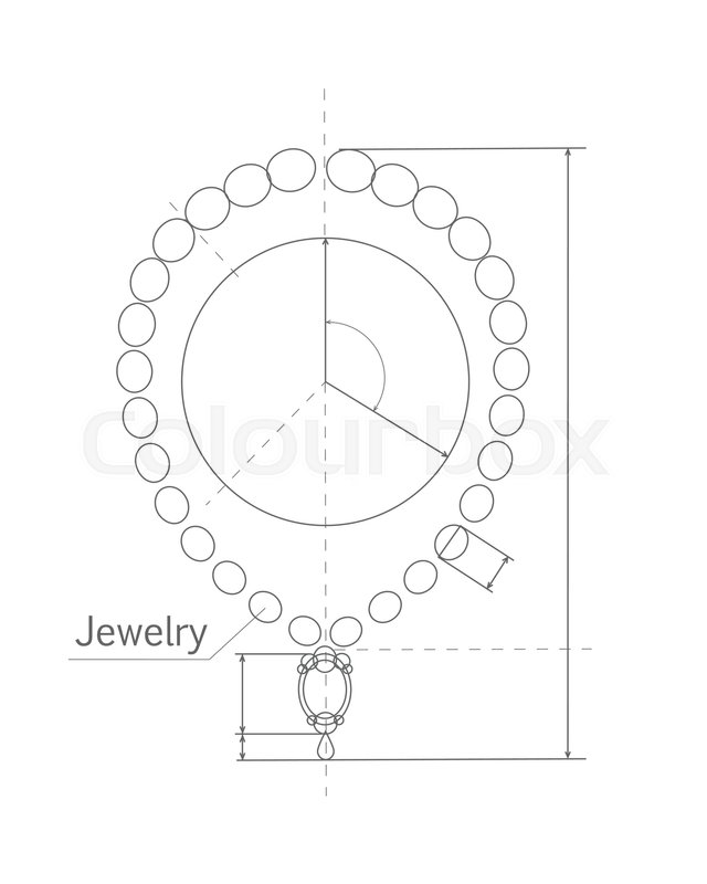 640x800 Jewerly Production Sketch. Jewelry Designer Works On Hand Drawing
