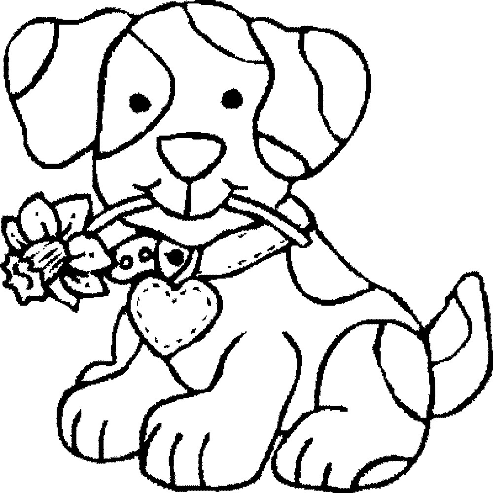 1000x1000 The Best Drawing Dog Coloring Pages For Kids Your Picture