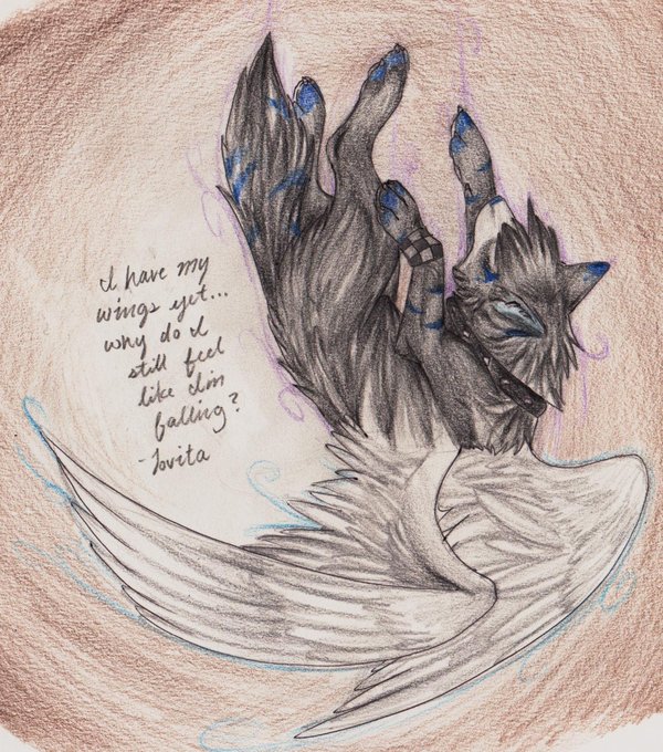 600x680 Broken Wings By Lost Wolf Soul