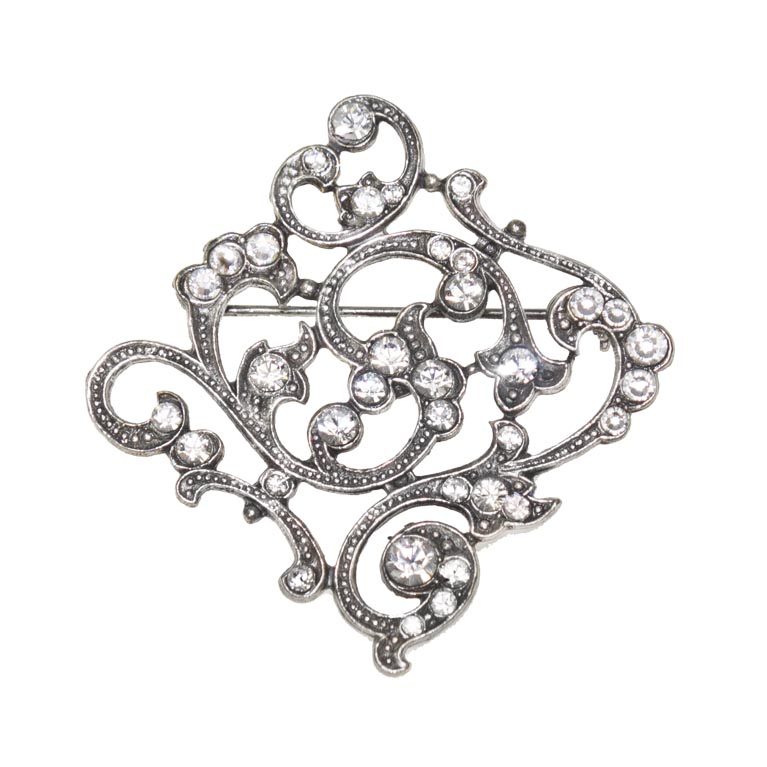 767x767 Arabella Crystal Vintage Brooch Anne Koplik Designs