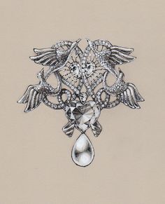 236x291 Pin By Zi Ding On Stephen Webster Jewelry Drawing