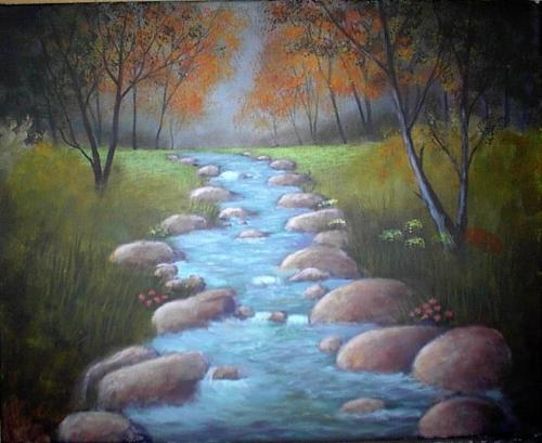 500x409 Autumn Brook {Wip}
