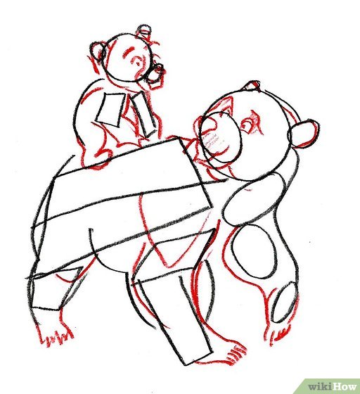 512x560 How To Draw Characters From Brother Bear 8 Steps (With Pictures)