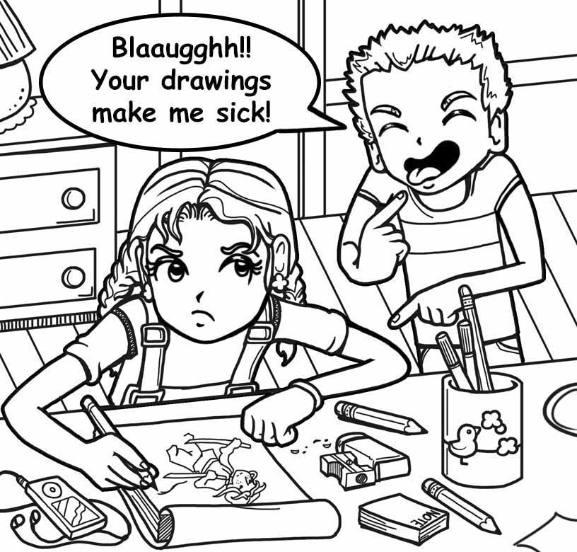 816x780 What To Do When Your Brother's Mean To You Dork Diaries