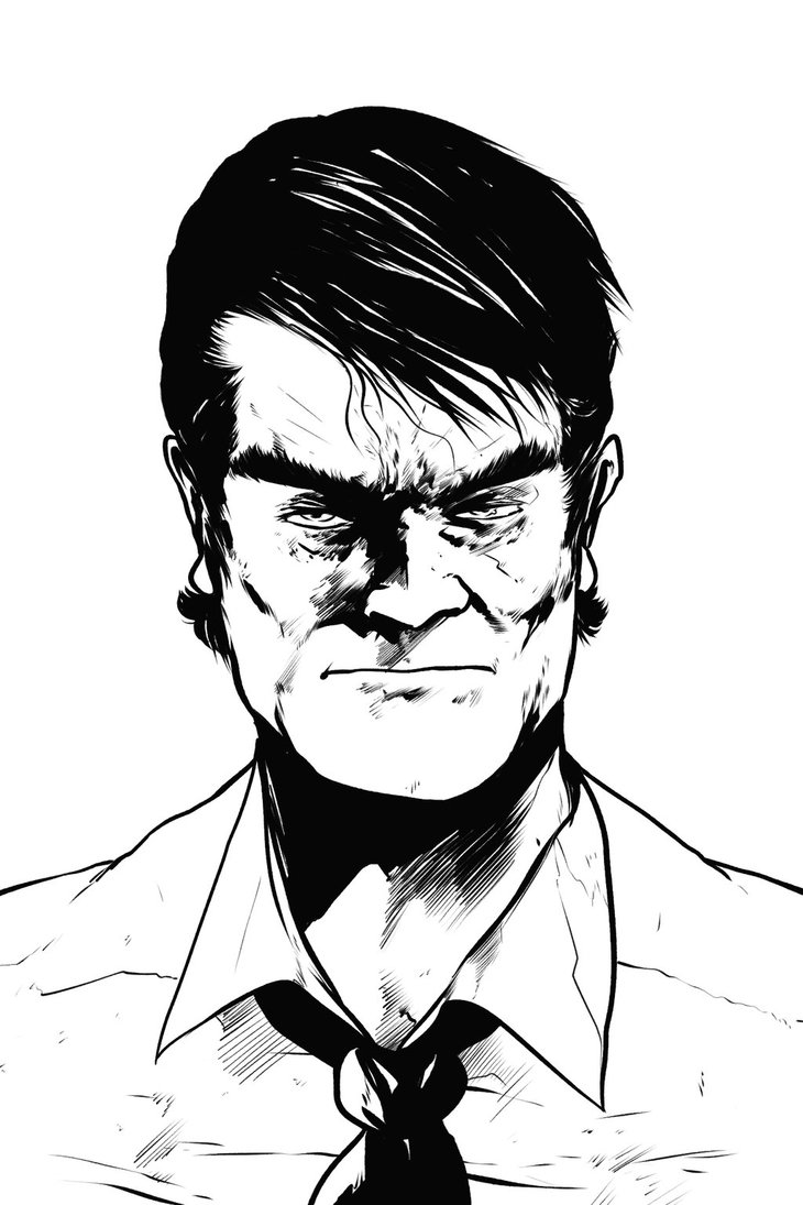 730x1095 Bushy Brow Doodle By Eyeofsemicolon