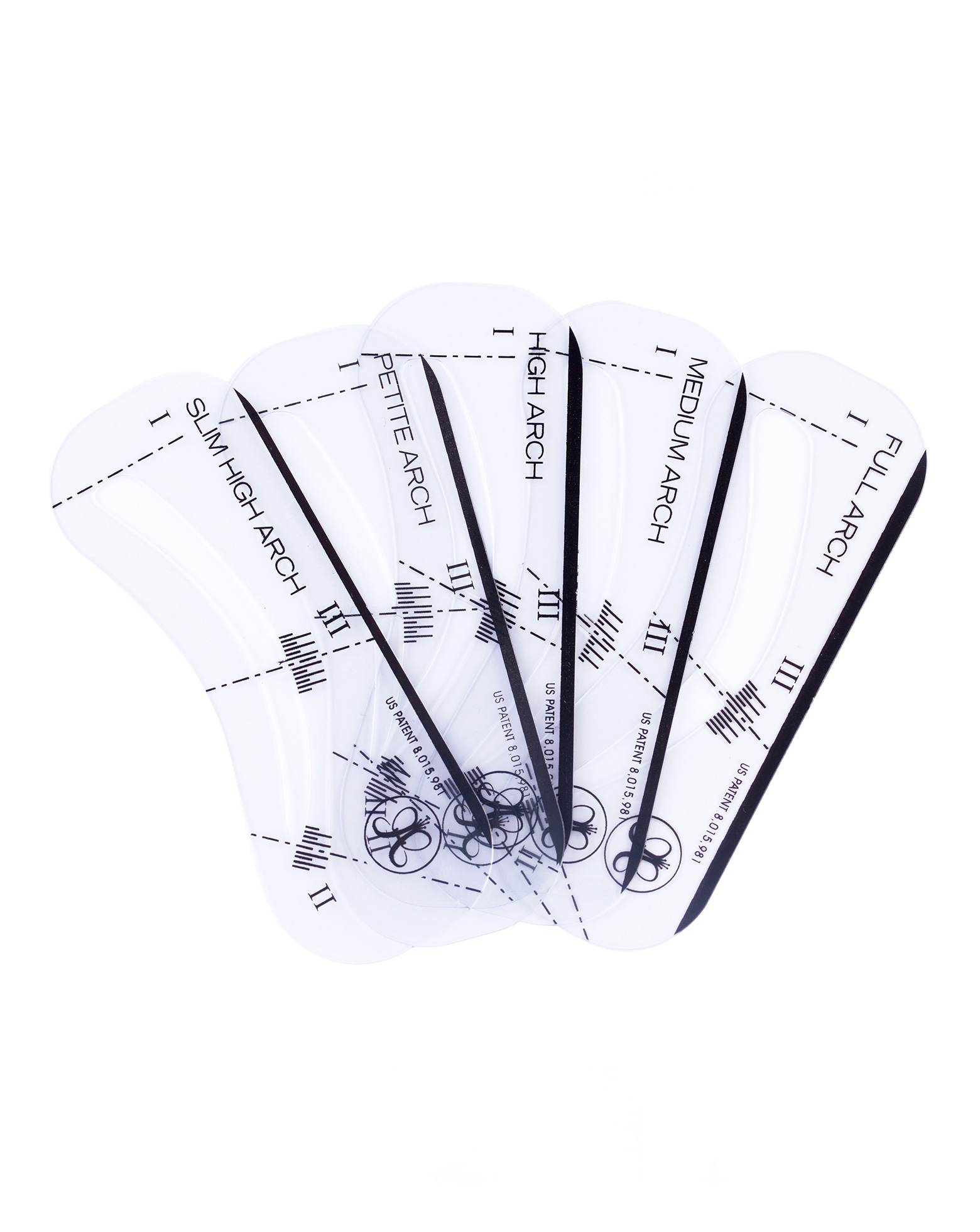 1560x1960 5 Piece Eyebrow Stencil Kit By Anastasia Beverly Hills