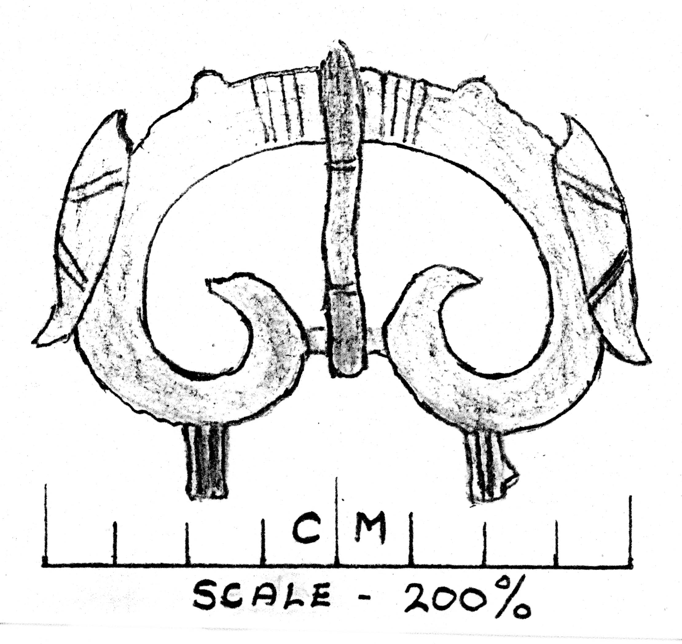 2220x2096 Filelate Roman Zoomorphic Buckle