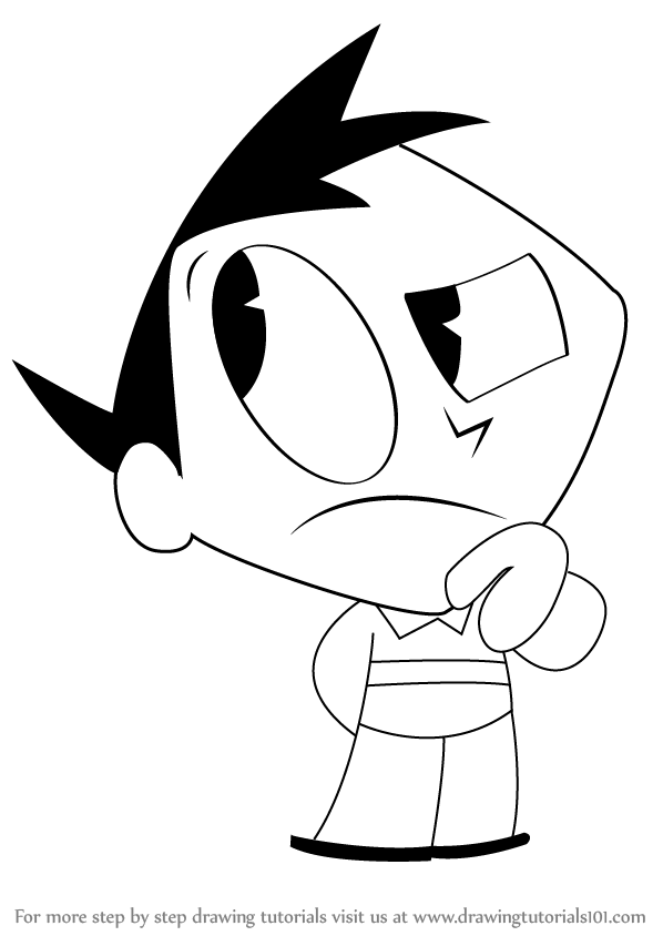 598x844 Learn How To Draw Tuck Carbuckle From My Life As A Teenage Robot