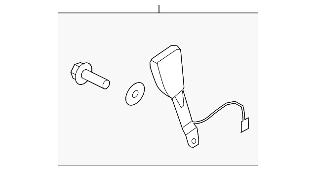 640x346 Volvo 8623450 Genuine Oem Factory Original Buckle Ebay