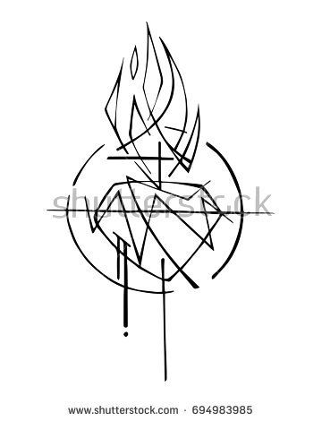 360x470 Hand Drawn Vector Illustration Or Drawing Of Jesus Christ Sacred