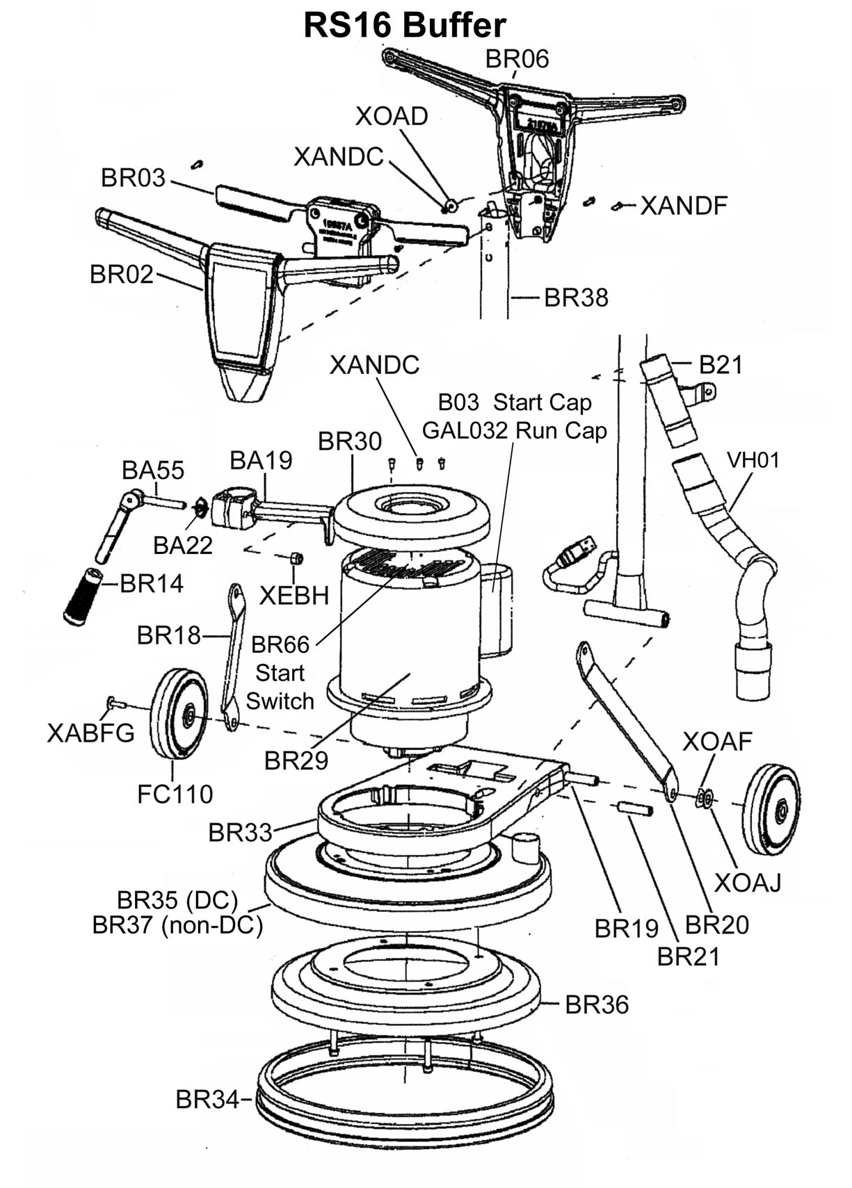 1225x1709 Clarke Rs16 Parts