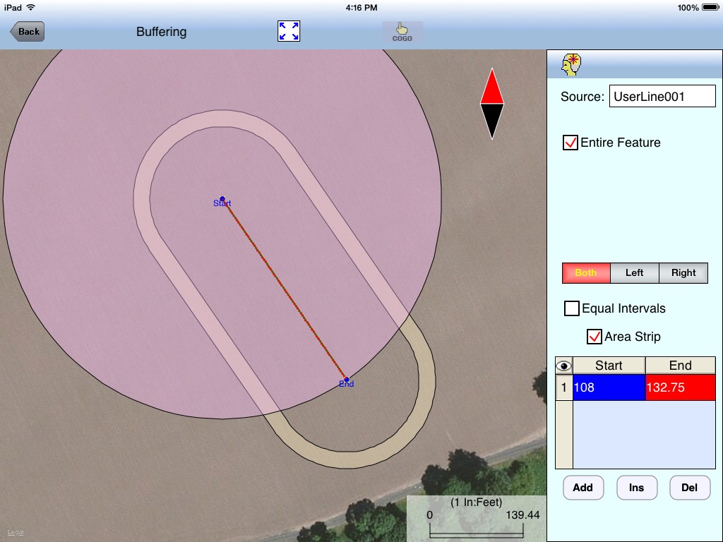 1024x768 Ipad Tool For Drawing A Buffer Zone Cmt Gpsgis Application