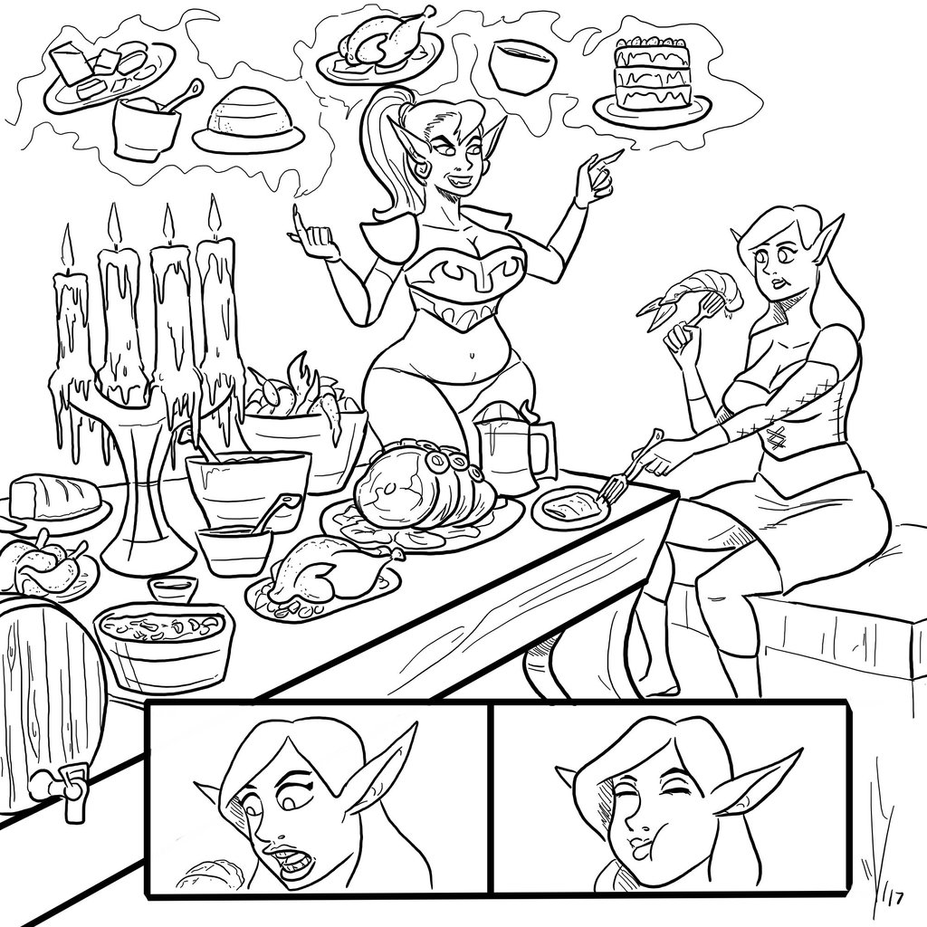 1024x1024 Cmsn The Buffet 1 By Dragon Storm