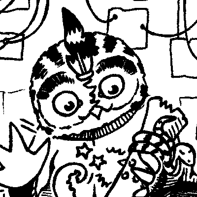 400x400 Shield Of Buffet Realm Of Owls A Funny Owl Webcomic