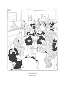 224x300 The Inner Man Buffet Supper Drawing By Gluyas Williams