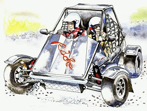 300x226 Buggy Drawing By Anne Dalton