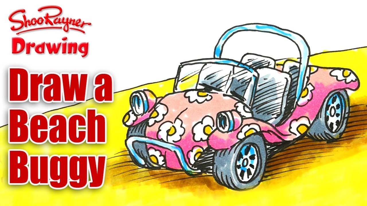 1280x720 How To Draw A Beach Buggy