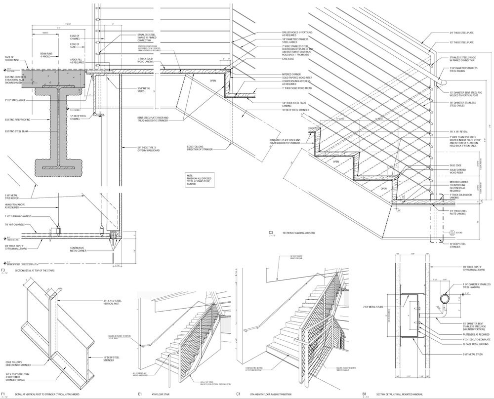 1000x808 Types Of Staircase With Names Detail Drawing Pdf Plan Elevation