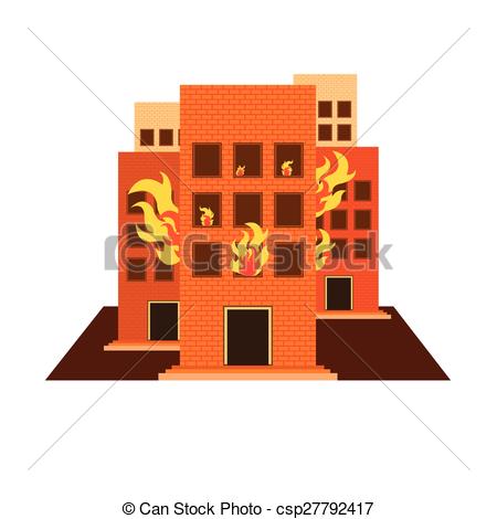 450x470 Collection Of Building In Fire Drawing High Quality, Free