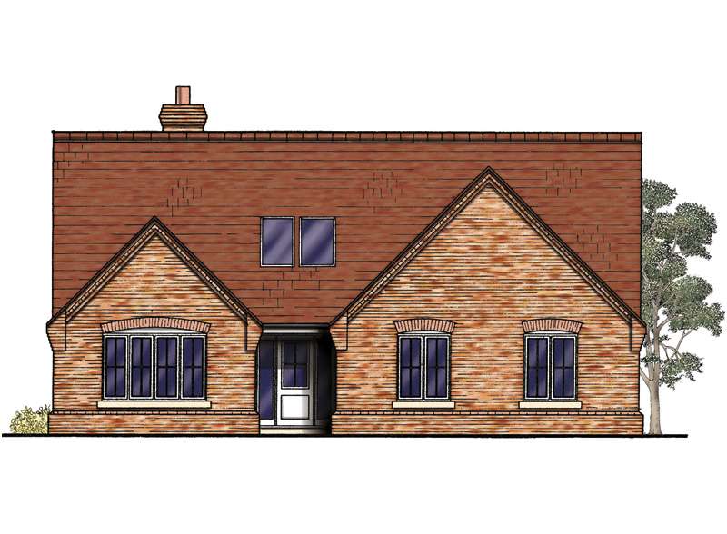 800x588 Brick Clad Three Bedroom Bungalow Homebuilding Amp Renovating