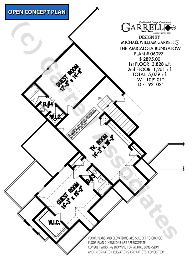 614x831 Amicalola Bungalow House Plan House Plans By Garrell Associates