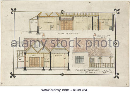 444x320 Bungalow Drawing