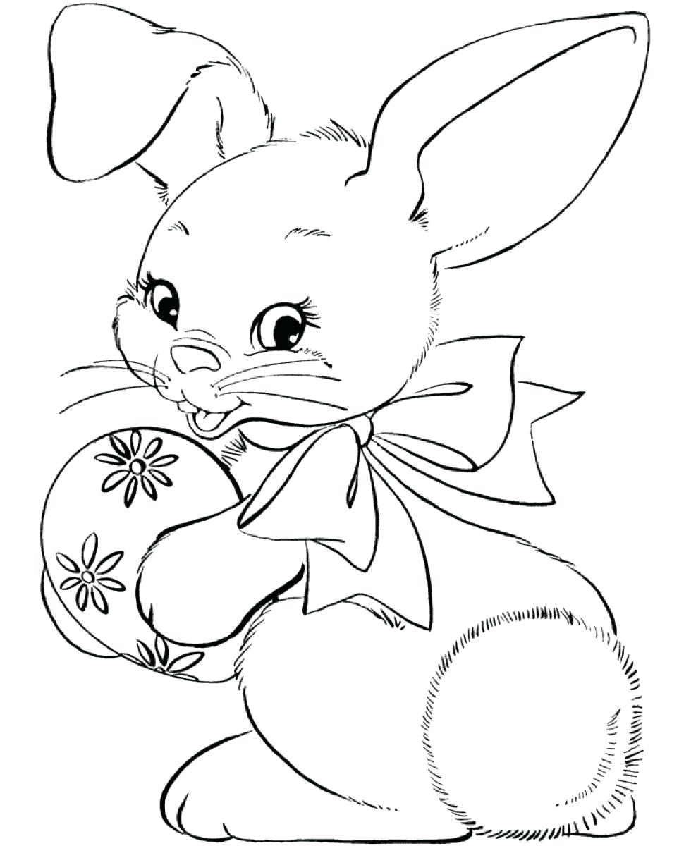 980x1200 Realistic Bunny Coloring Pages Unique Cute Baby Face Drawing