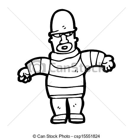 450x470 Cartoon Burglar Clip Art
