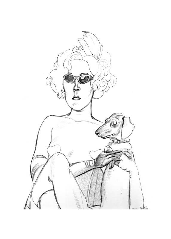 572x800 James Jajac Art Blog! My Burlesque Era