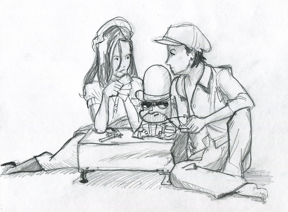 940x690 Albino Raven Dr. Sketchy'S