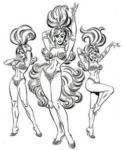 243x300 Burlesque Drawings