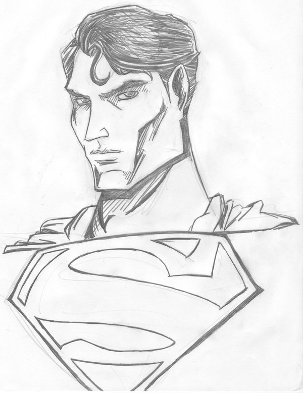 600x779 Superman Bust By Superprongs