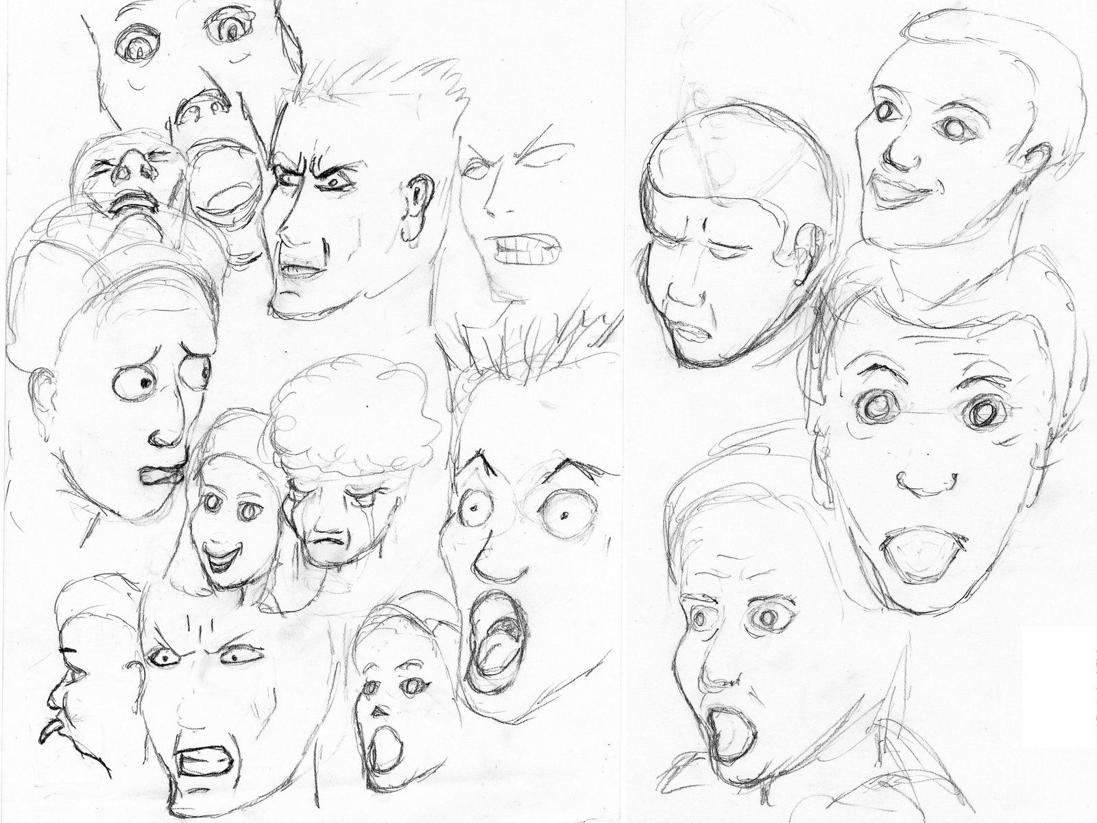 1600x1200 Before Starting On My Bust I Need To Sketch Out Drafts Of What I