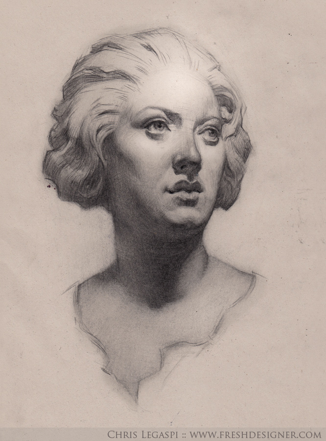 666x900 Constanza Bust Drawing By Freshdesigner