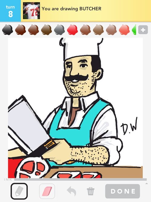 500x667 Butcher Drawings