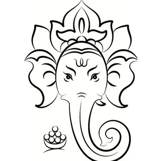 320x320 Buy Ganesha Art Drawing Online