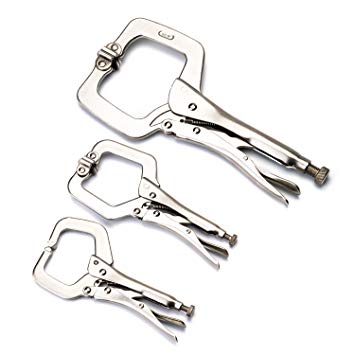 355x355 Maxpower Heavy Duty Locking C Clamp Set