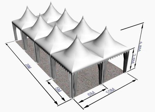 500x360 Cabana Tensile Structure Tents Tensile Cabana