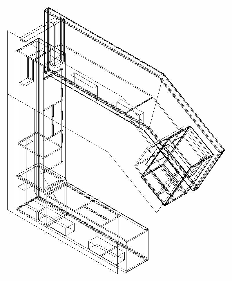 800x968 Luxury C Word Taiwan Cabinet Cad 3d Drawings, Autocad Drawing