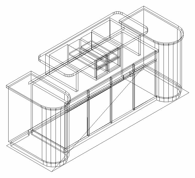 800x731 Luxury Tv Cabinet 3d Drawings, Autocad Drawing, Autocad Dwg