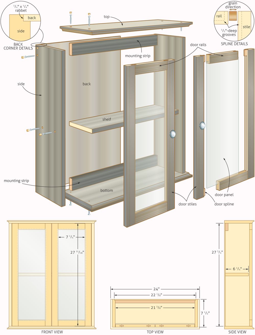 1000x1313 Free Woodworking Plans Bathroom Cabinets Quick Woodworking