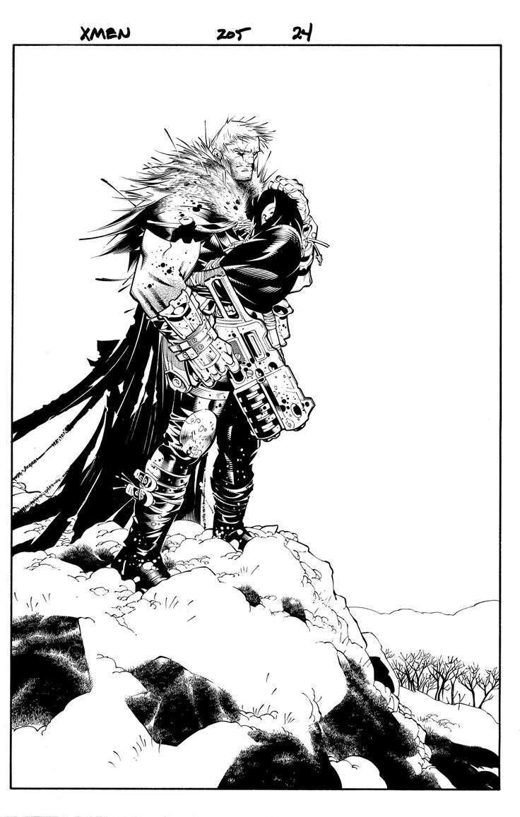 736x1157 40 Best Lineart Cable (X Men) Images On Cable